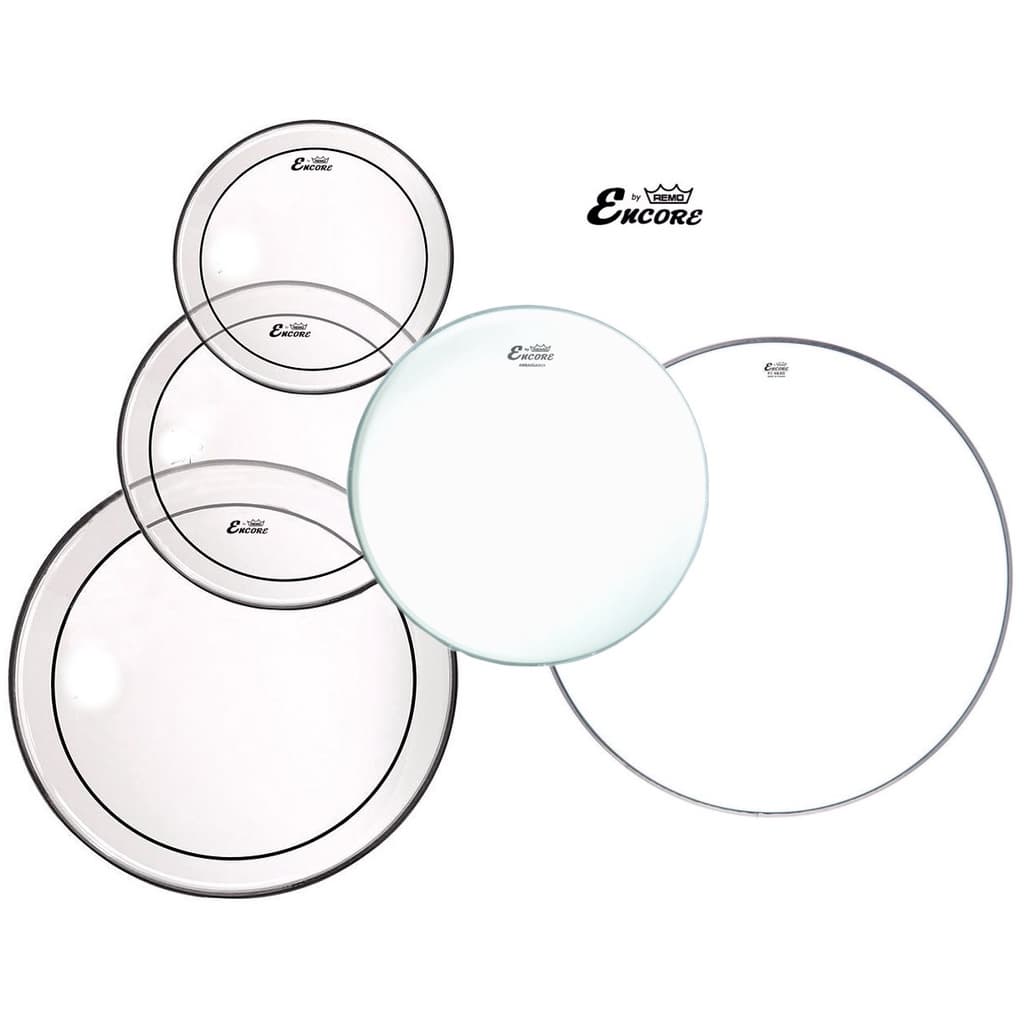 *Remo EN-PS50-PP Drum Head Set Pro Pack 10" 12" 14" 16" 22" - Reco Music Malaysia