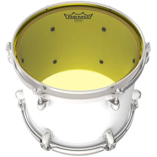 *Remo BE-0314-CT-YE 14" Emperor Colortone Yellow Drum Head - Reco Music Malaysia