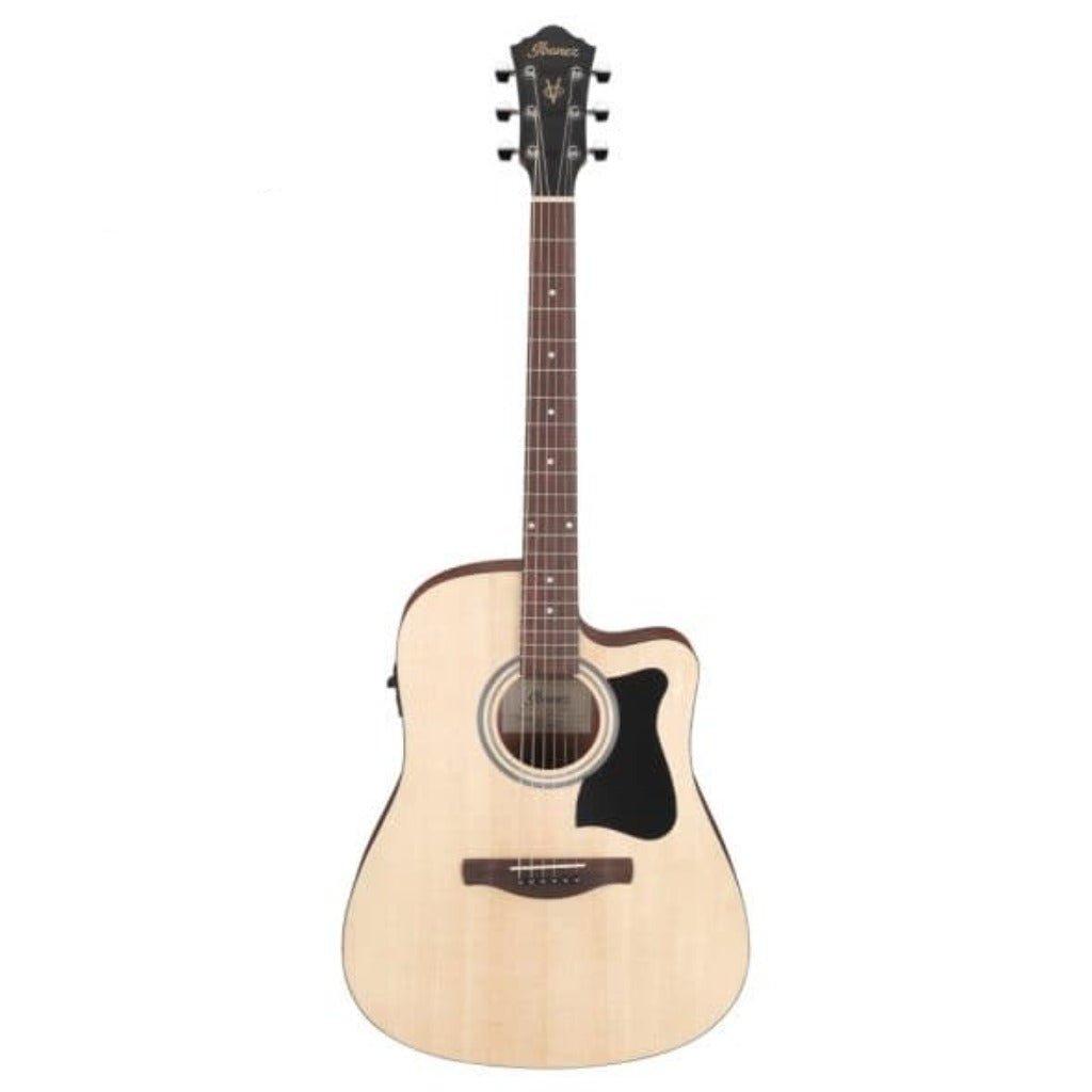 *Ibanez V40CE-OPN Acoustic Electric Guitar, Open Pore Natural - Reco Music Malaysia