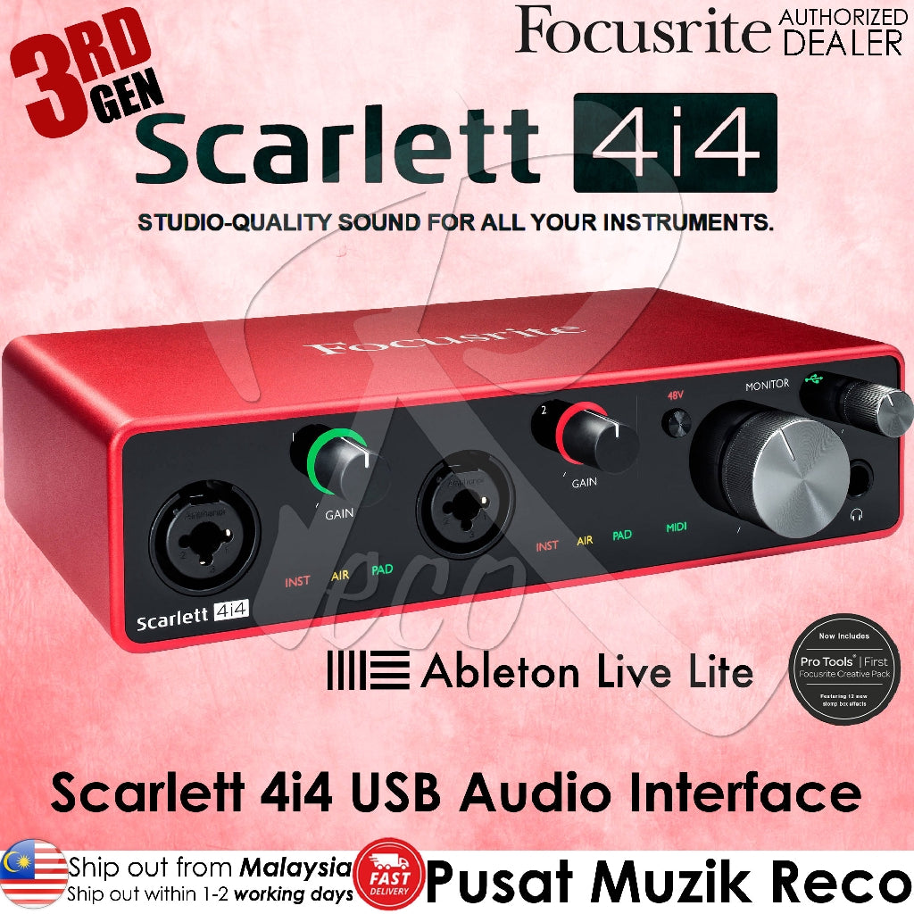 Focusrite Scarlett USB-C