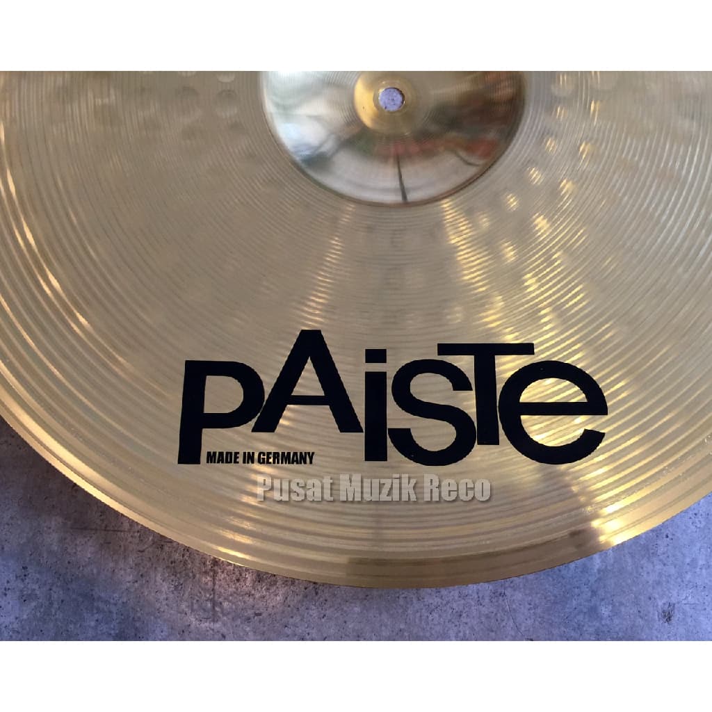 *Paiste 18" 101 Brass Crash Ride Cymbals, 18 inch - Reco Music Malaysia