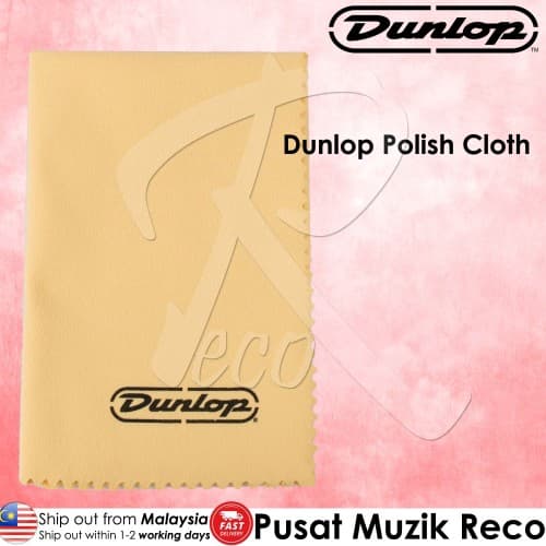*Jim Dunlop 5400SI Guitar Polish Cloth - Reco Music Malaysia