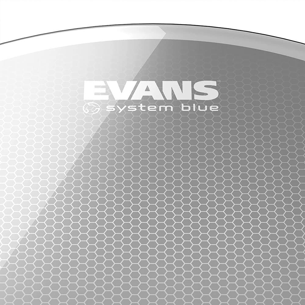 *Evans TT12SB1 12" System Blue - Marching Tenor Drumhead - Reco Music Malaysia