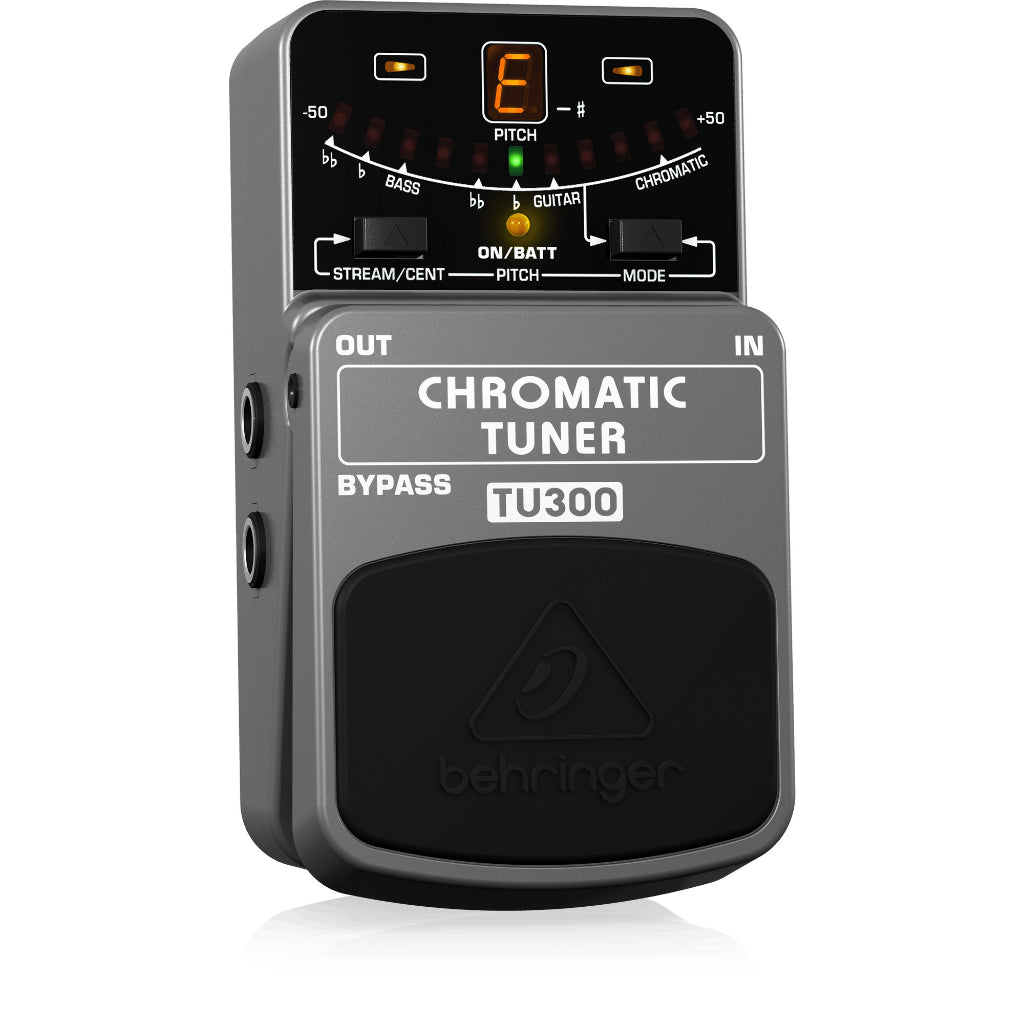 Behringer TU300 Chromatic Tuner Guitar Effects Pedal - Reco Music Malaysia