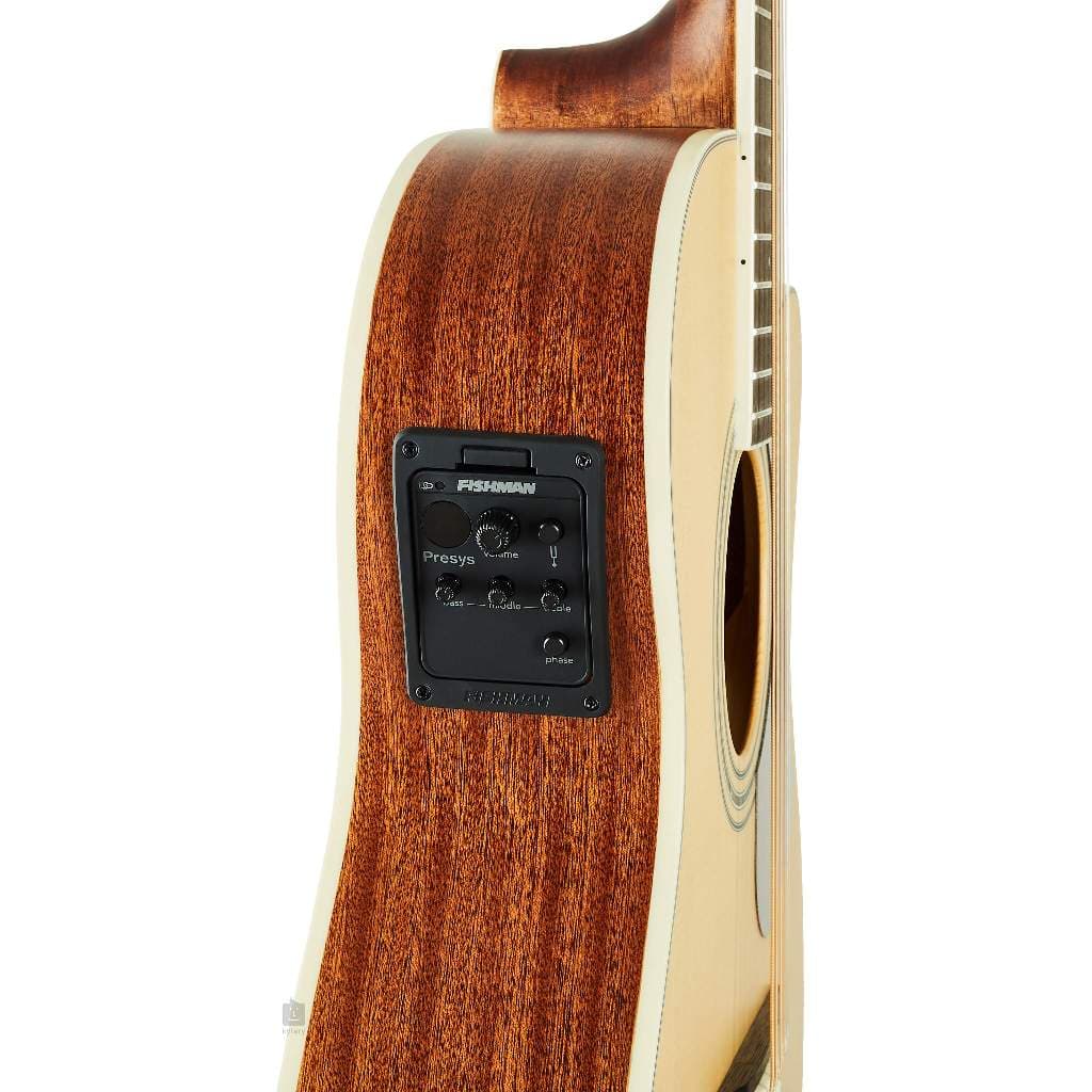 *Cort L-710F Acoustic Guitar with Bag - Natural Satin - Reco Music Malaysia