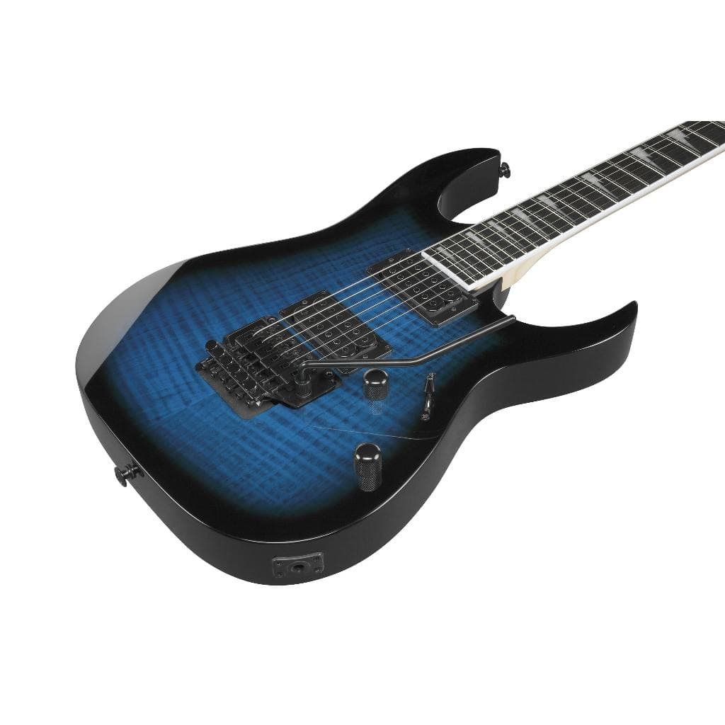 *Ibanez GRG320FA-TBS Electric Guitar, Transparent Blue Sunburst - Reco Music Malaysia