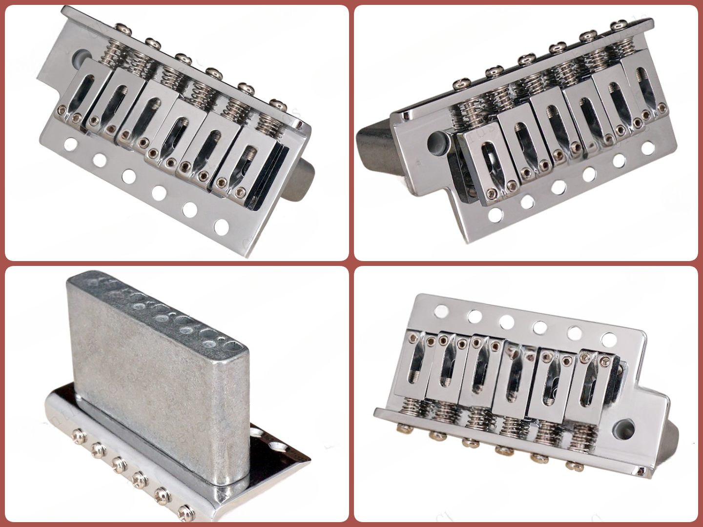 RM RTB80 Electric Guitar THICK BLOCK Tremolo Bridge System Set