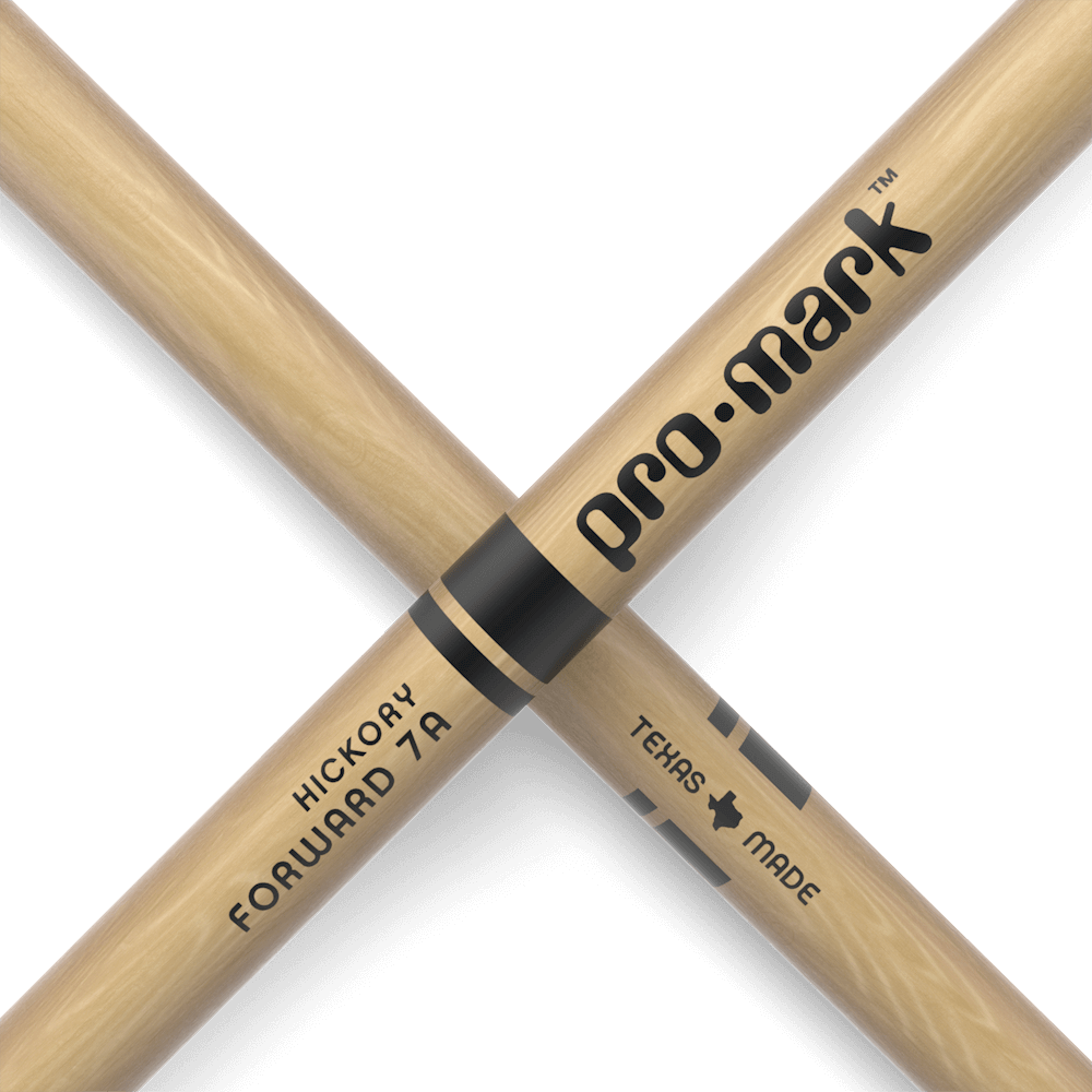 Promark TX7AN Classic Forward Hickory 7A Drumstick, Nylon Tip - Reco Music Malaysia