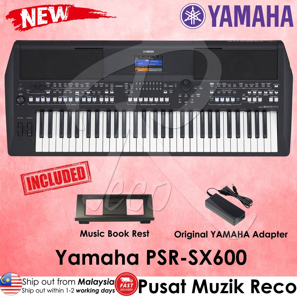 Yamaha PSR-SX600 Arranger Workstation