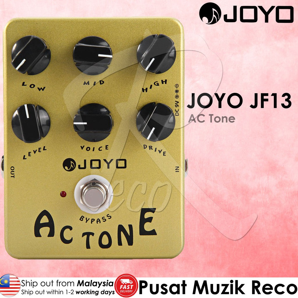 joyo ac tone pedal Joyo JF-13 AC Tone Vintage Tube Amplifier Guitar Effect Pedal – Reco Music Malaysia