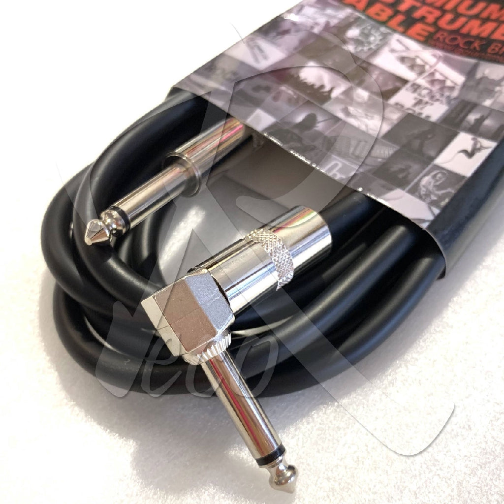 Giant Low Noise Instrument Guitar Cable 3M Right Angle - Reco Music Malaysia