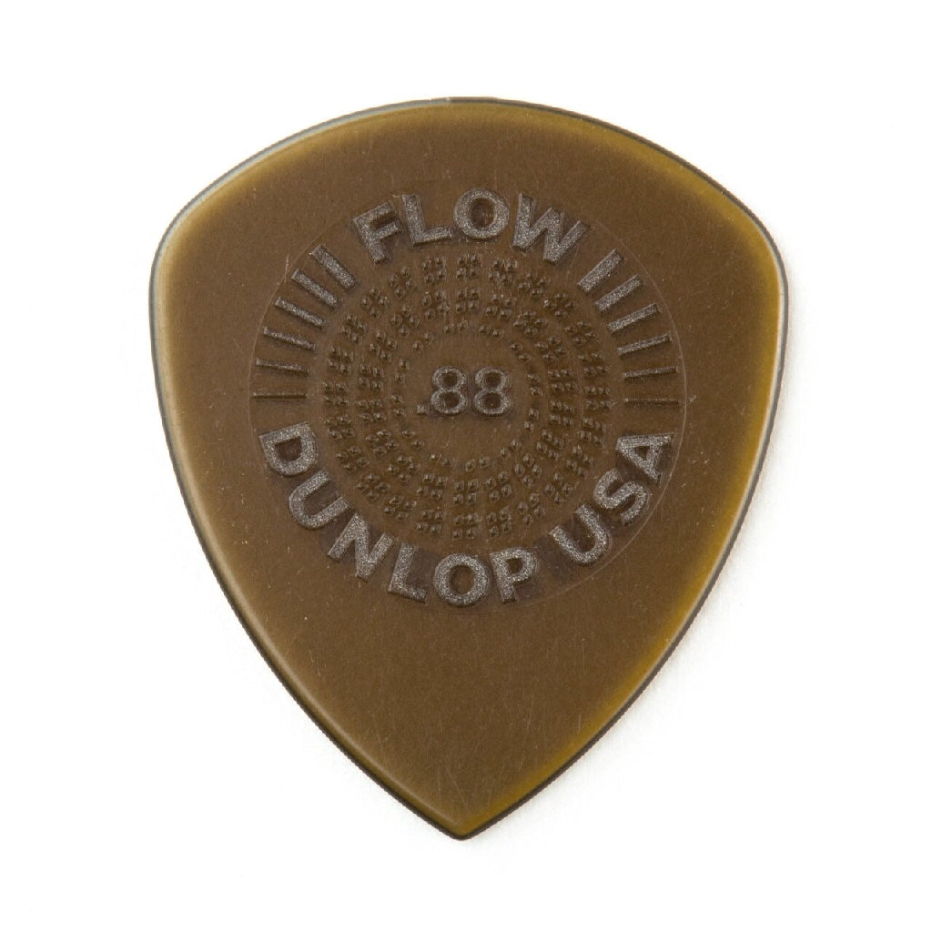 Jim Dunlop 549P088 Flow Standard Grip Guitar Pick 0.88mm Guitar Picks Player Pack - Reco Music Malaysia