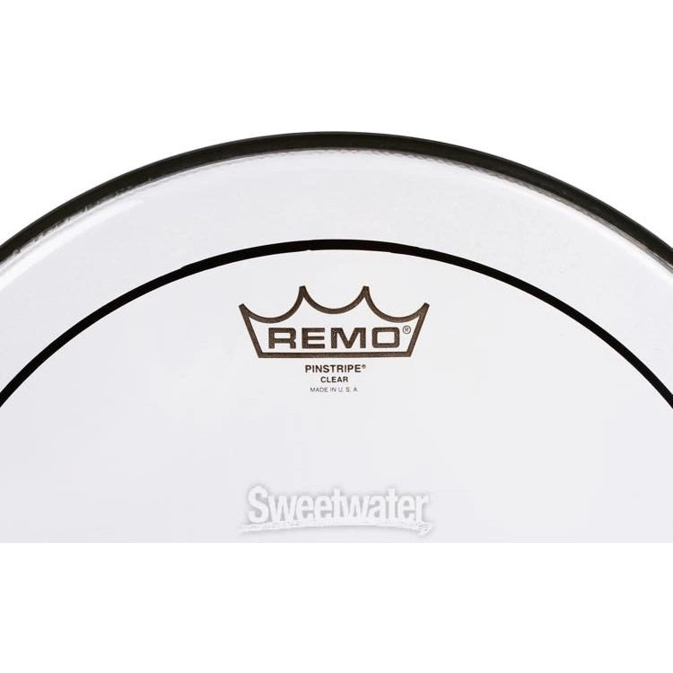 Remo PS-0314-00 Pinstripe 14in CLEAR Tom Drum Head Drum Skin - Reco Music Malaysia