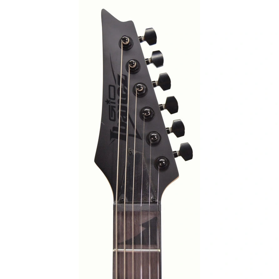Ibanez GRGR131EX BKF Electric Guitar HH Pickup Poplar Body Purpleheart Fretboard, Black Flat - Reco Music Malaysia