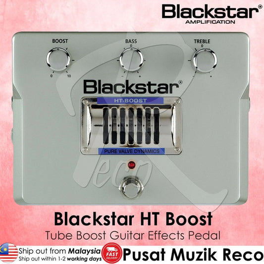 Blackstar HT-BOOST Tube Boost Guitar Effects Pedal | Reco Music Malaysia