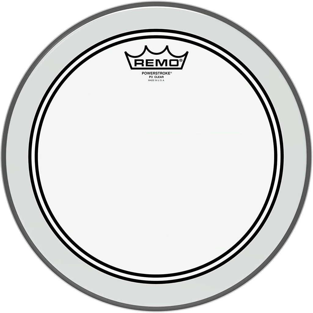 Remo P3-0312-00 Powerstroke P3 12" Clear Tom Drum Head Drum Skin