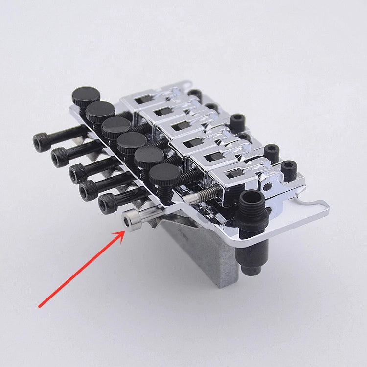 RM HIGH QUALITY Titanium Floyd Rose Double Locking Guitar String Lock Screws & Saddle Insert Blocks - Reco Music Malaysia