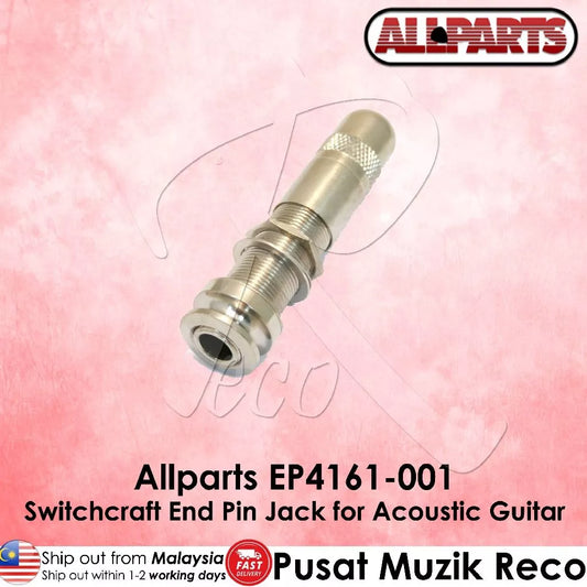 AllParts EP4161-001 Switchcraft End Pin Jack | Reco Music Malaysia