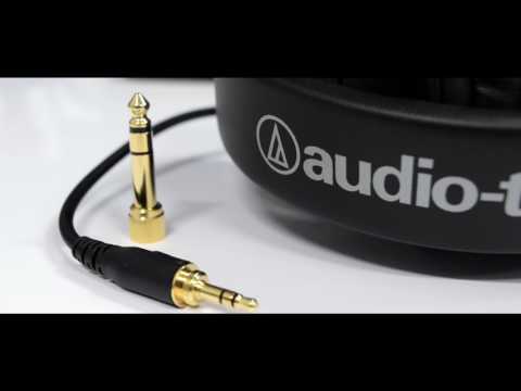 Audio Technica ATH-M30x Professional Monitor Headphone Closed-back Monitoring Headphones - Reco Music Malaysia