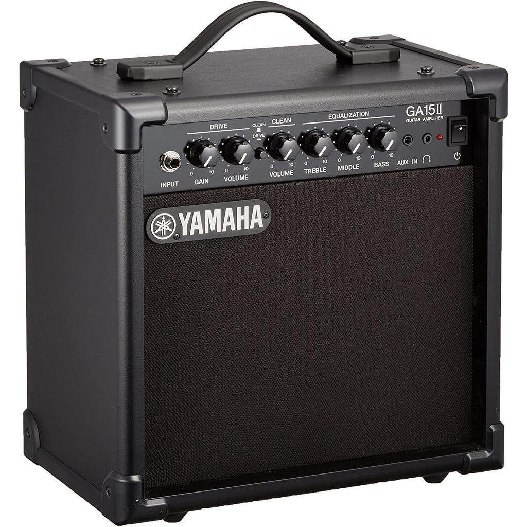 Yamaha GA15II 15-Watt Twin Channel Electric Guitar Practice Amplifier(GA 15II GA-15II) - Reco Music Malaysia