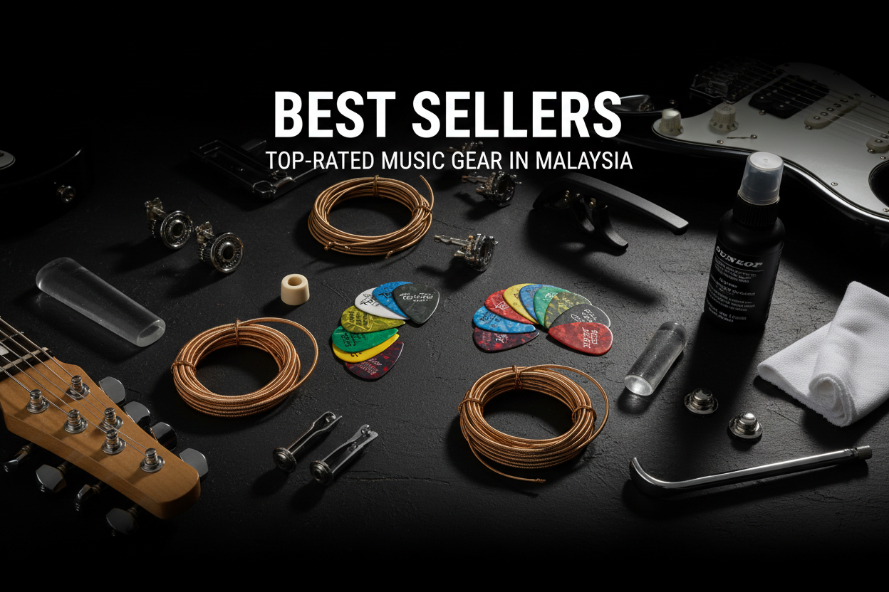Best Sellers - Guitar Parts & Accessories Banner
