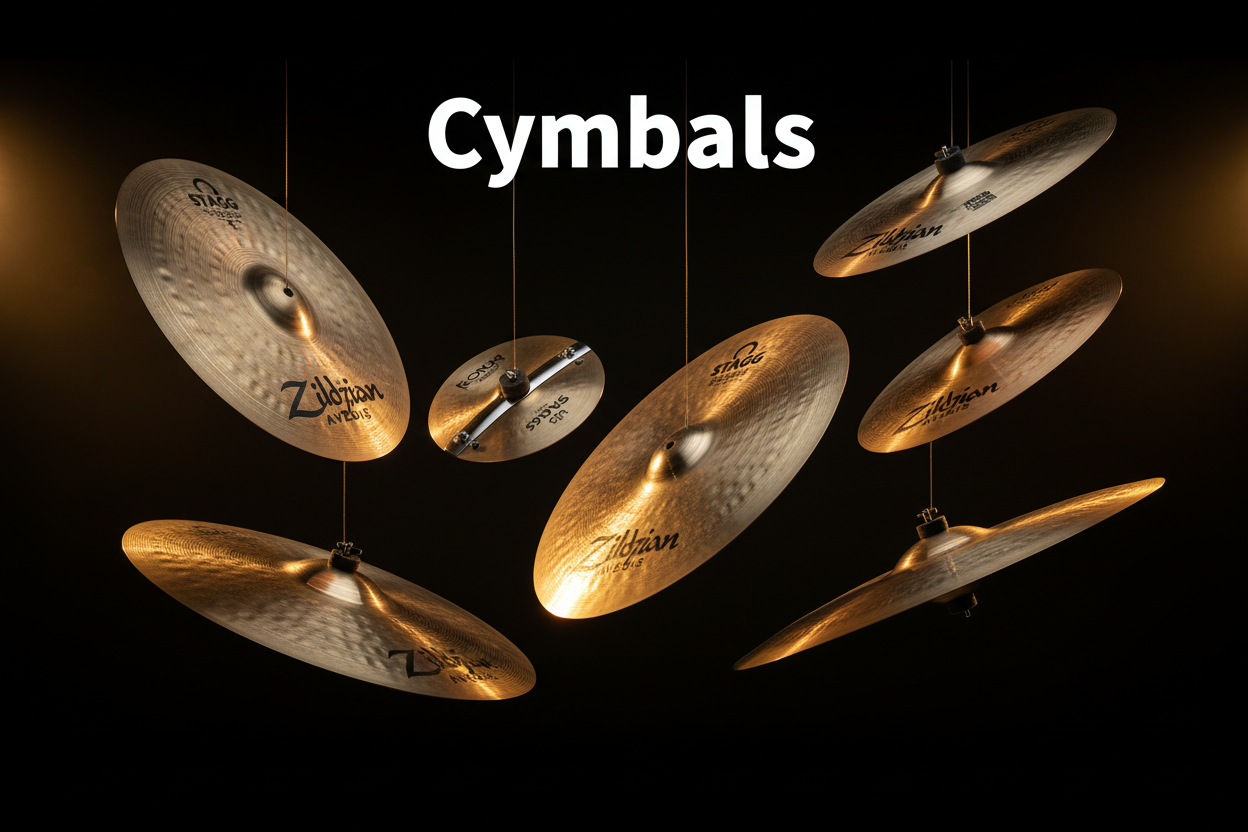 Cymbals – Ride, Crash & Hi-Hats for Drummers | Reco Music Malaysia