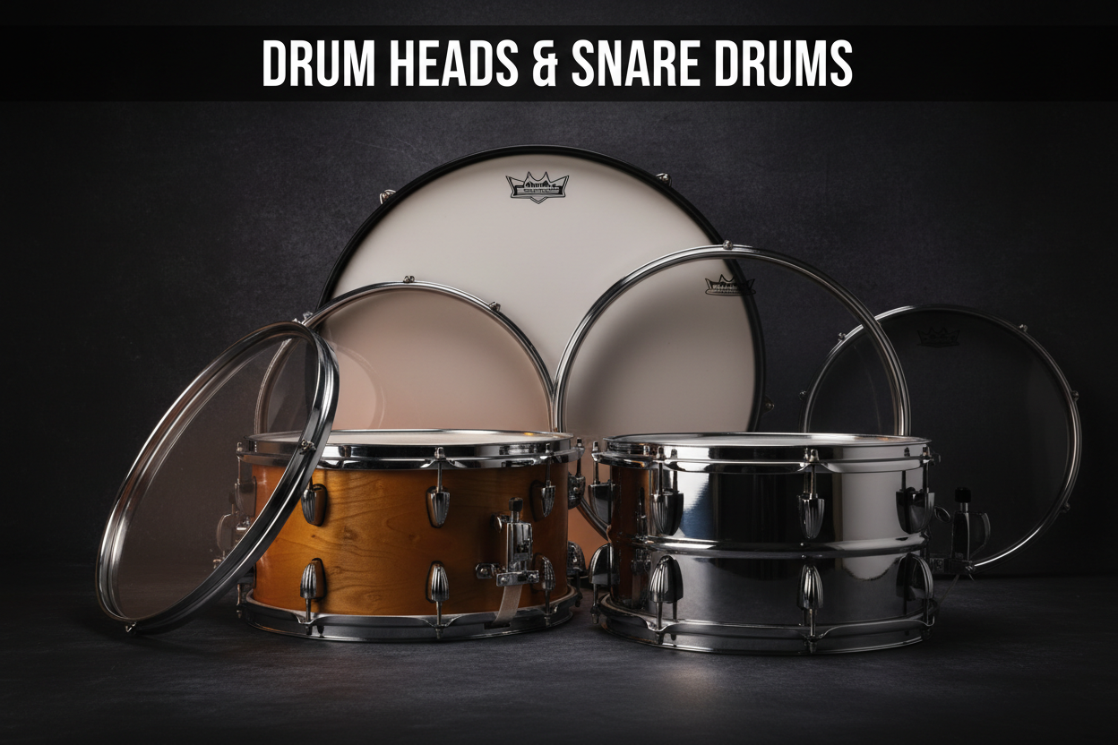 Drum Heads & Snare Drums