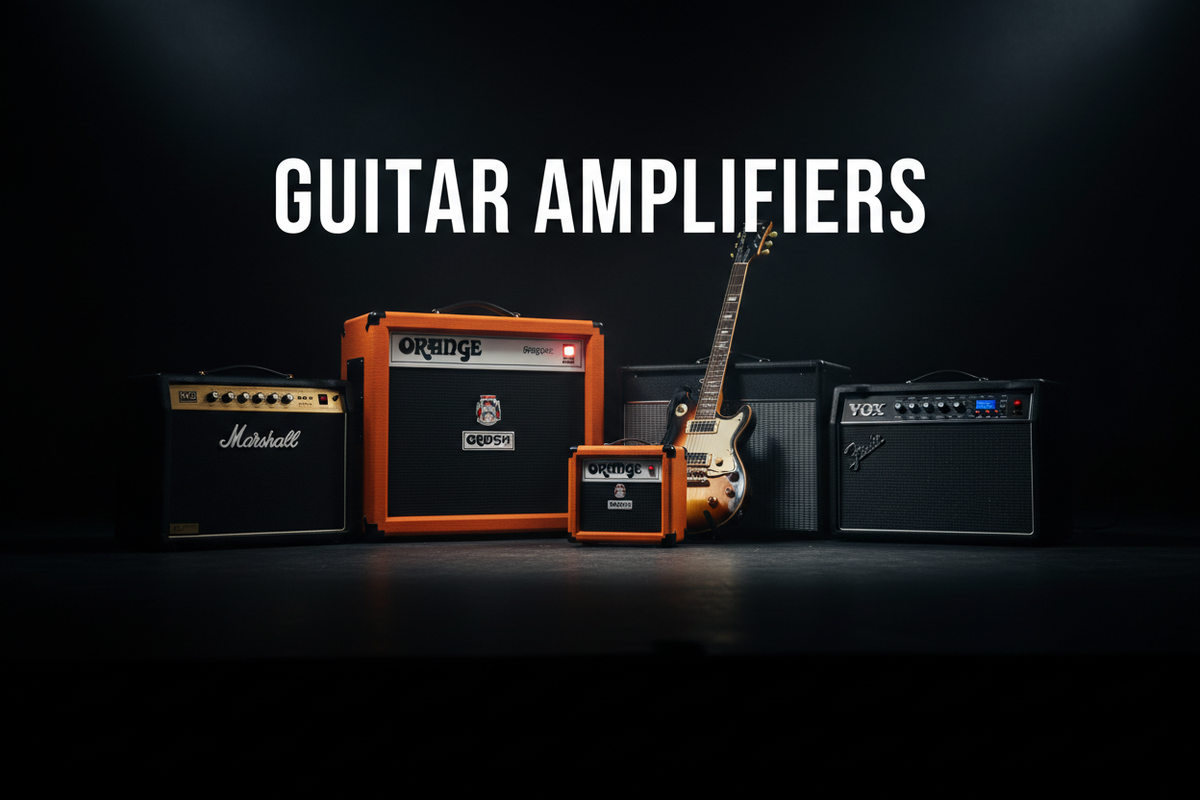 Guitar Amplifiers Collection Banner