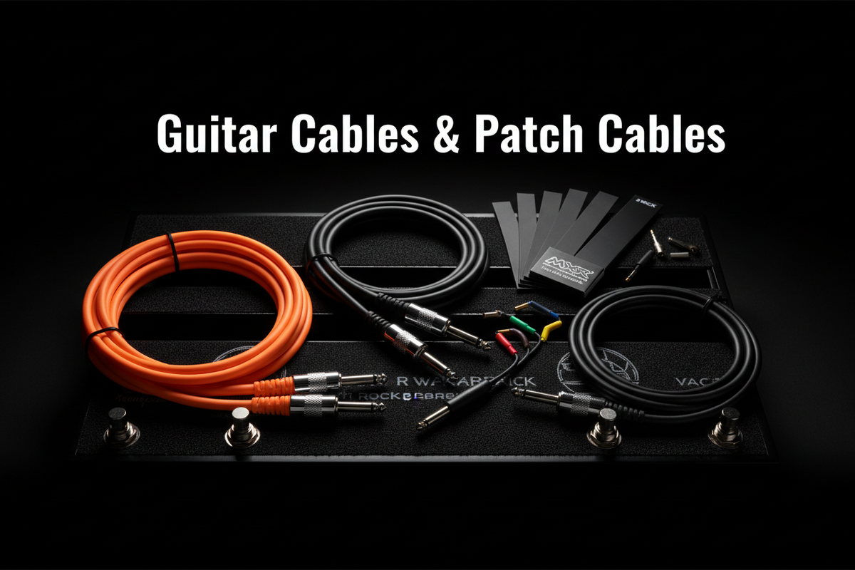 Guitar Cables & Patch Cables Collection Banner