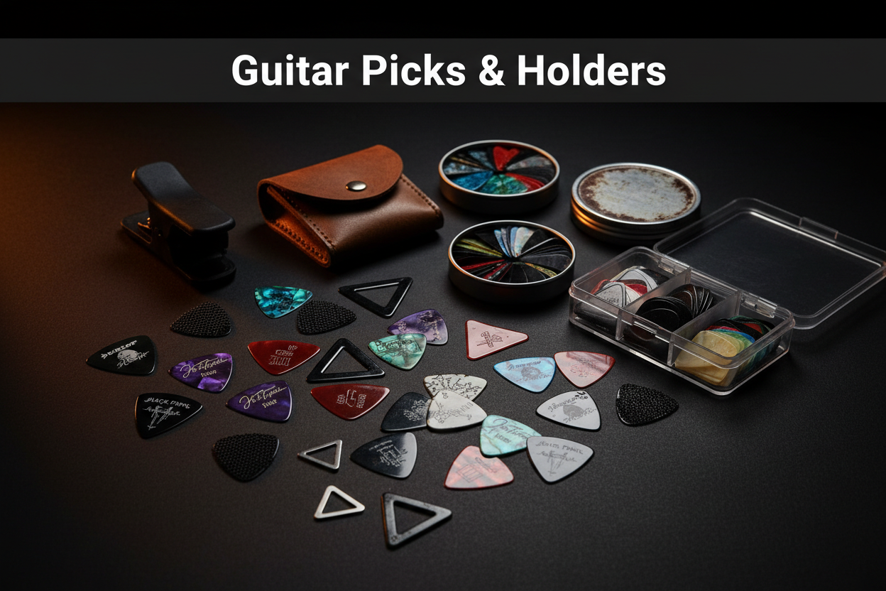 Guitar Picks & Holders