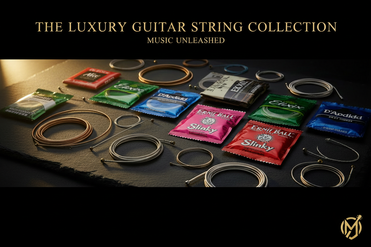 Guitar Strings - Elixir & D'Addario Hero