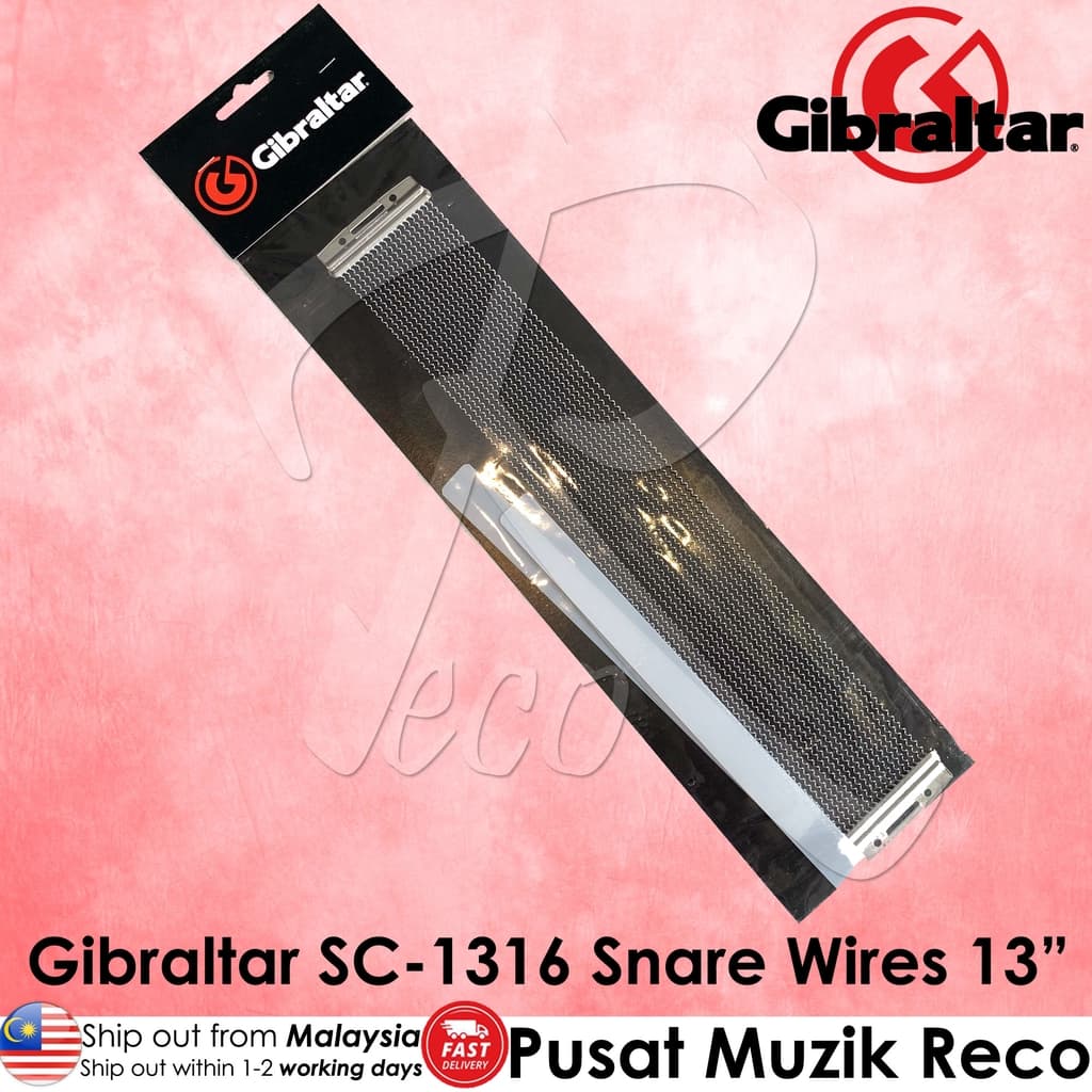 *Gibraltar SC-1316 Snare Drum Wires Snappy 13" 16 Strand - Reco Music Malaysia