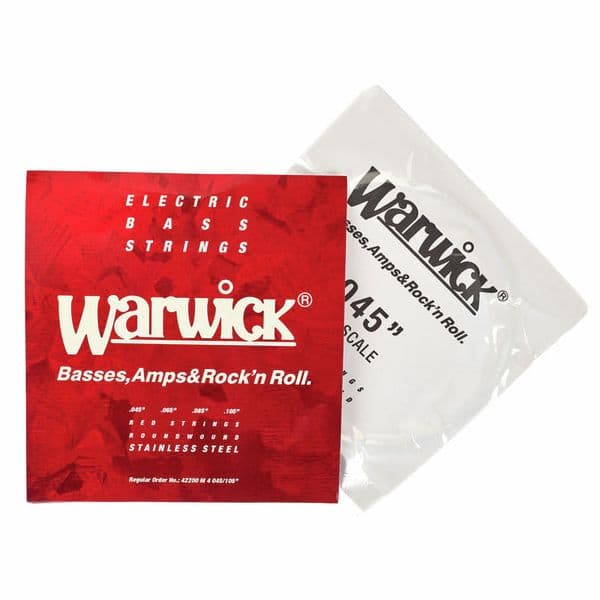 *Warwick Red Label 42200M 4-String Electric Bass Guitar Strings - Reco Music Malaysia