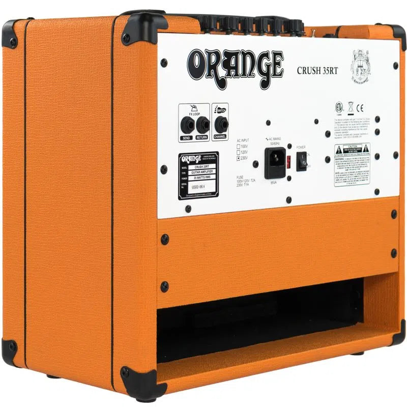 Orange Crush 35RT 1 x 10-inch 35-watt Combo Amp With Reverb, Tuner, and Effects Loop - Reco Music Malaysia