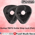 *Jim Dunlop 7007SI Ergo Guitar Strap Lock, Pair - Reco Music Malaysia