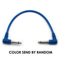 RM 6 Inch Colorful Patch Cable Right Angle L Mono Plug For Electric Guitar Effect Pedal