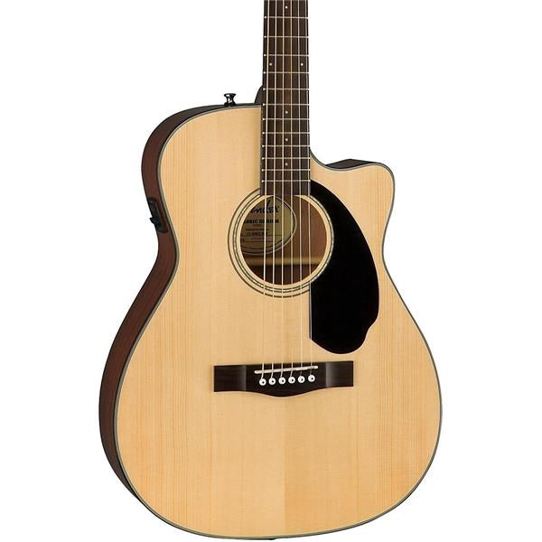 Fender CC-60SCE Natural Solid Top 6-String Concert Acoustic-Electric Guitar | Reco Music Malaysia