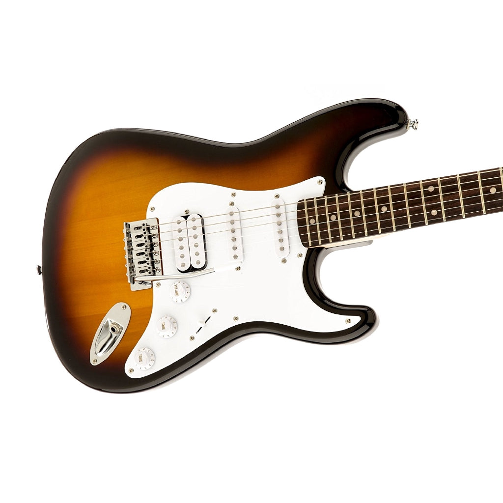 Fender Squier 0370005532 Bullet Stratocaster HSS Electric Guitar Brown Sunburst - Reco Music Malaysia