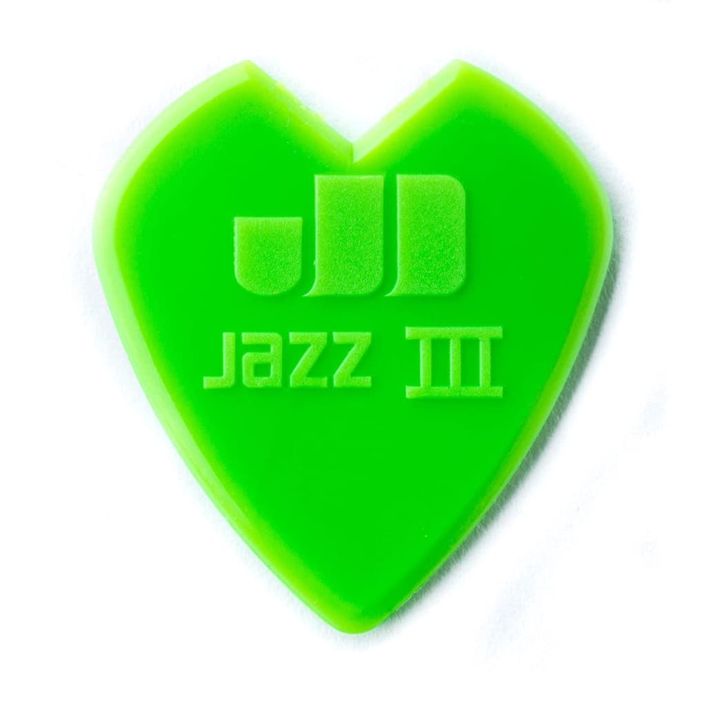 *Jim Dunlop 47PKH3N Kirk Hammett Green Jazz III Picks, 6-Pack - Reco Music Malaysia