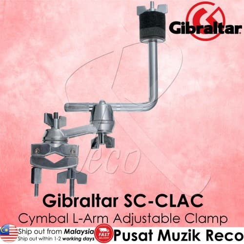 *Gibraltar SC-CLAC Cymbal L-Arm Adjustable Clamp - Reco Music Malaysia
