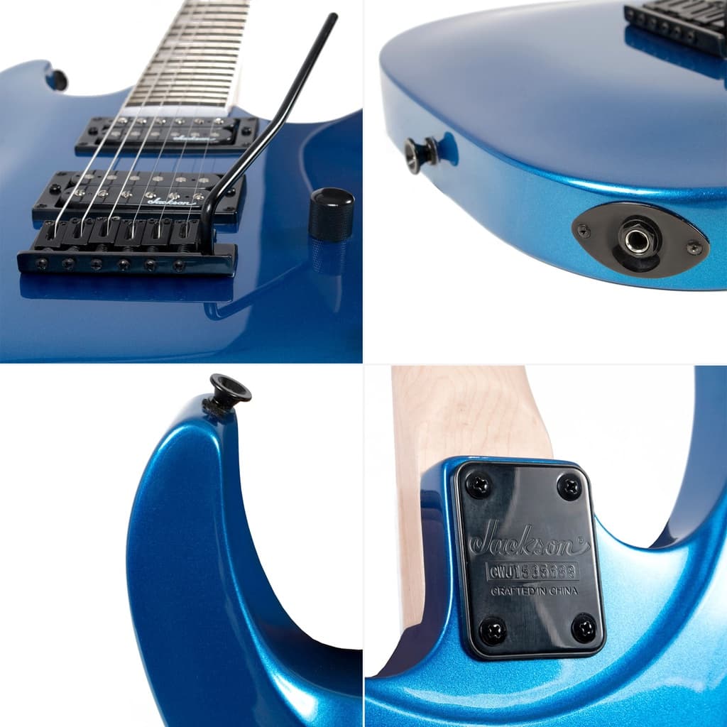 Jackson JS Dinky Arch Top JS22 DKA Electric Guitar, Metallic Blue ...