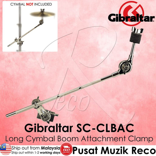 *Gibraltar SC-CLBAC Long Cymbal Arm Boom Attachment Clamp - Reco Music Malaysia