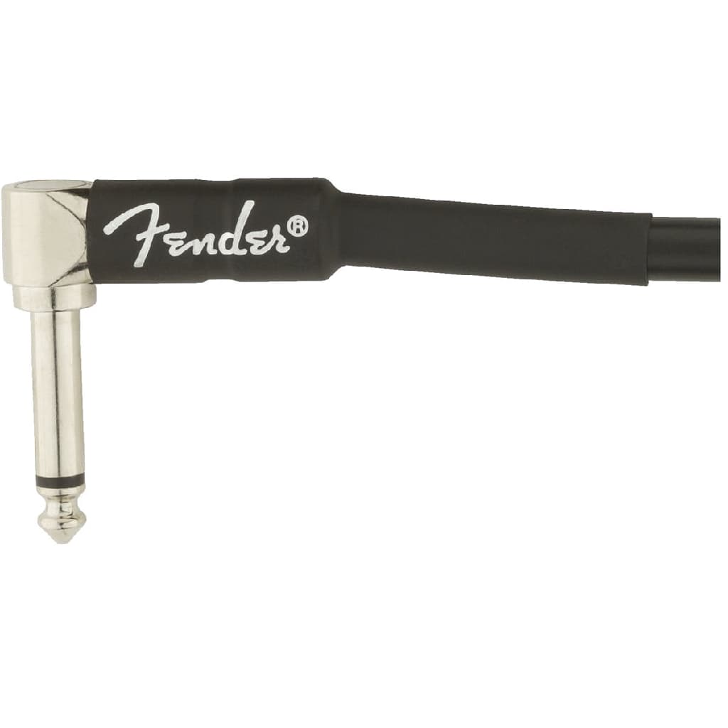 *Fender 099-0820-023 Guitar Effect Patch Cable, 6-inch, Black, 2-Pack - Reco Music Malaysia