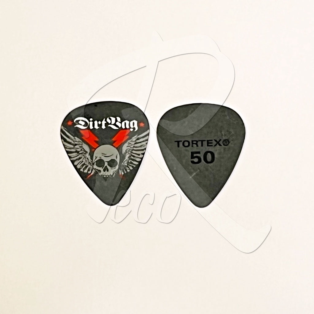 Jim Dunlop Tortex DirtBag Guitar Pick 0.50mm / 0.60mm / 0.73mm (5pcs) - Reco Music Malaysia
