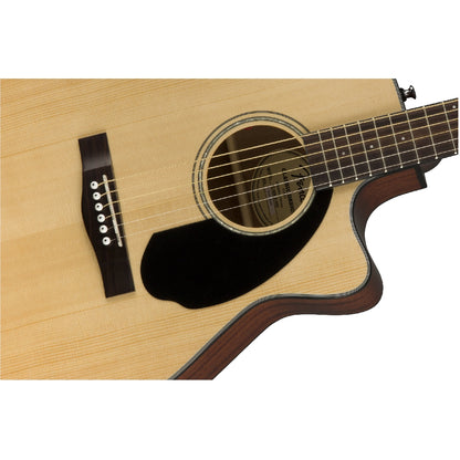 Fender CC-60SCE Natural Solid Top 6-String Concert Acoustic-Electric Guitar | Reco Music Malaysia