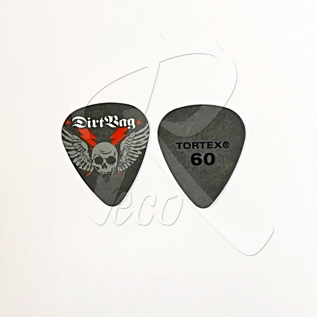 Jim Dunlop Tortex DirtBag Guitar Pick 0.50mm / 0.60mm / 0.73mm (5pcs) - Reco Music Malaysia
