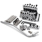 RM Electric Guitar Floyd Rose Double Locking Tremolo Bridge System Set Black / Chrome