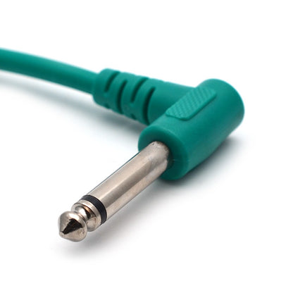 RM 6 Inch Colorful Patch Cable Right Angle L Mono Plug For Electric Guitar Effect Pedal - Reco Music Malaysia