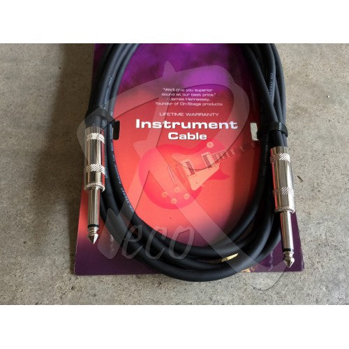 OSS IC-10 Instrument Guitar Cable 10ft ( QTR-QTR ) | Reco Music Malaysia