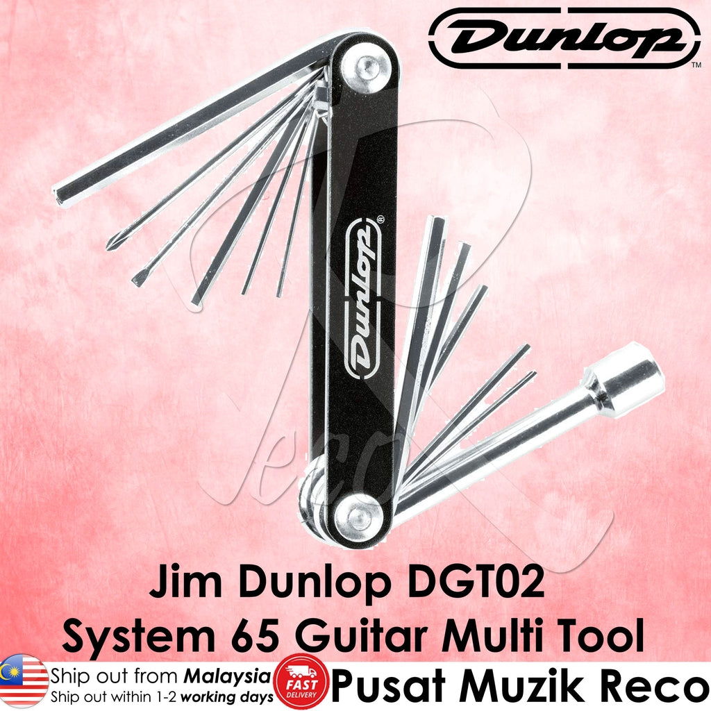 Jim Dunlop DGT02 System 65 Guitar Multi Tool - Reco Music Malaysia